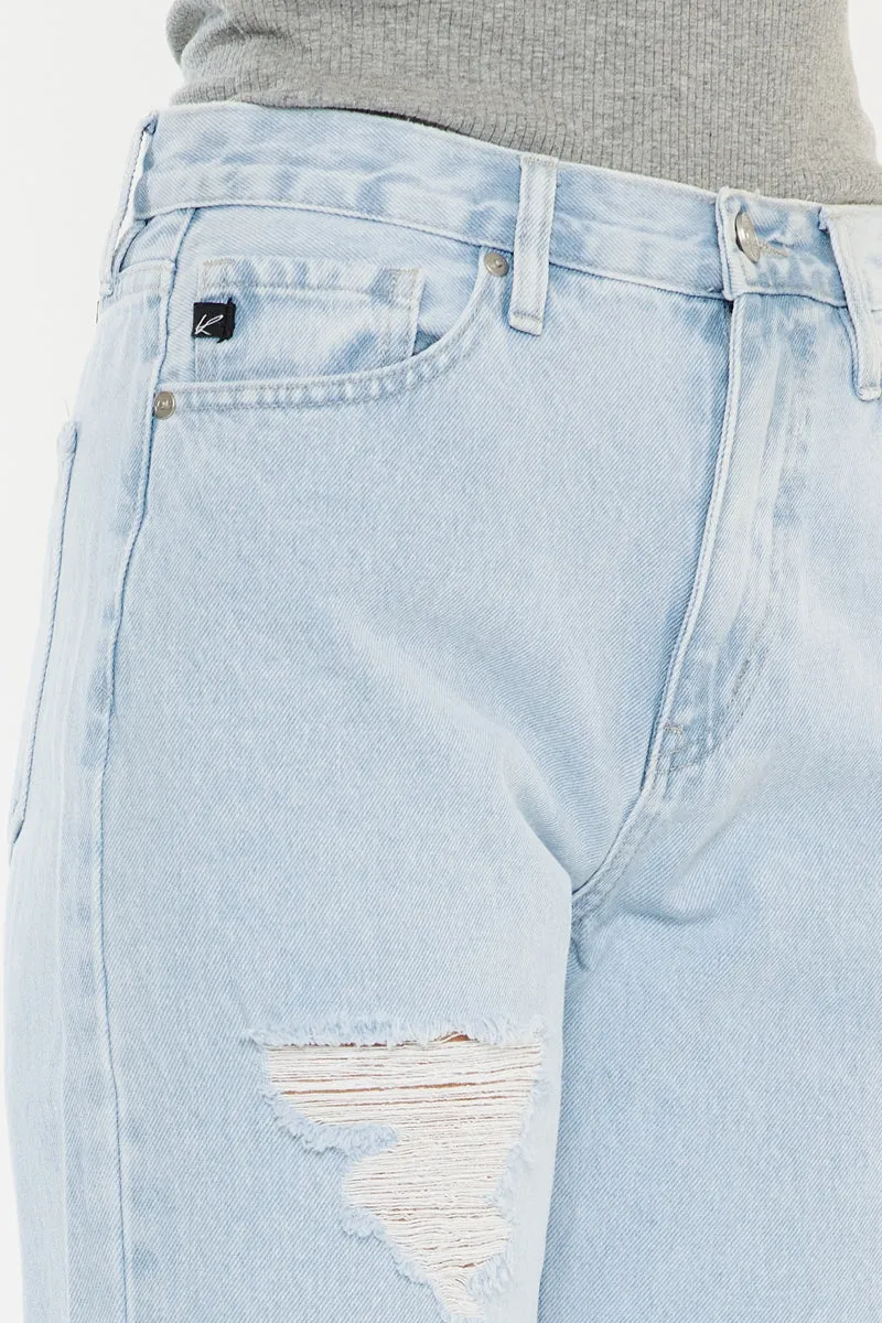 Harmony High Rise Straight Leg Jeans
