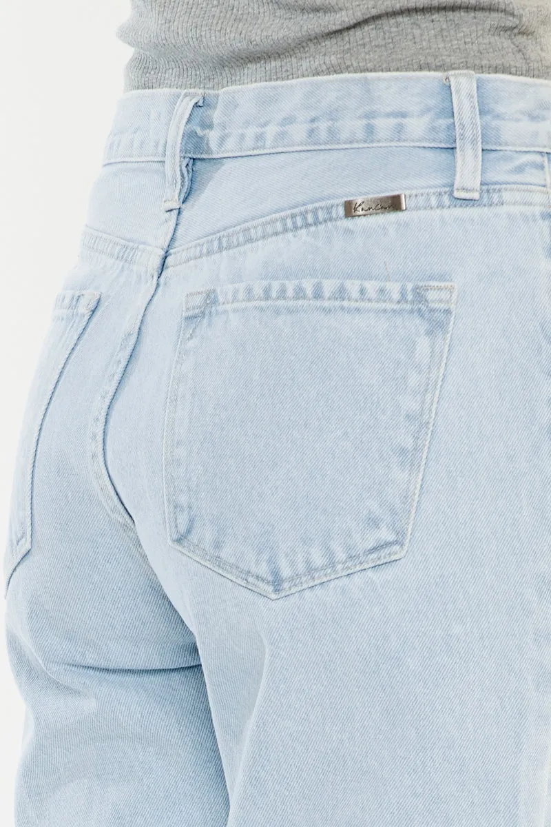 Harmony High Rise Straight Leg Jeans
