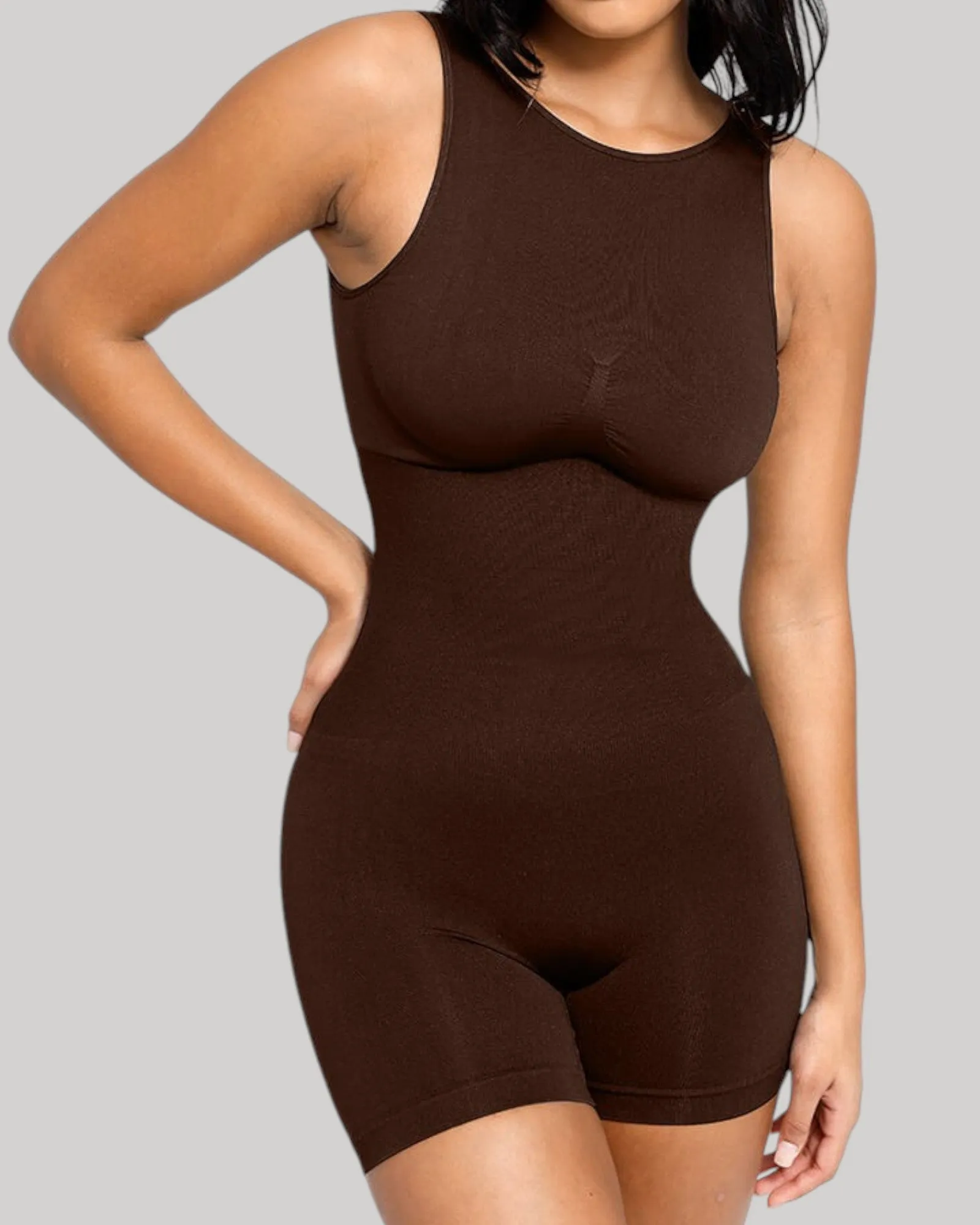 Harper Scoop Back Mid-Thigh Bodysuit