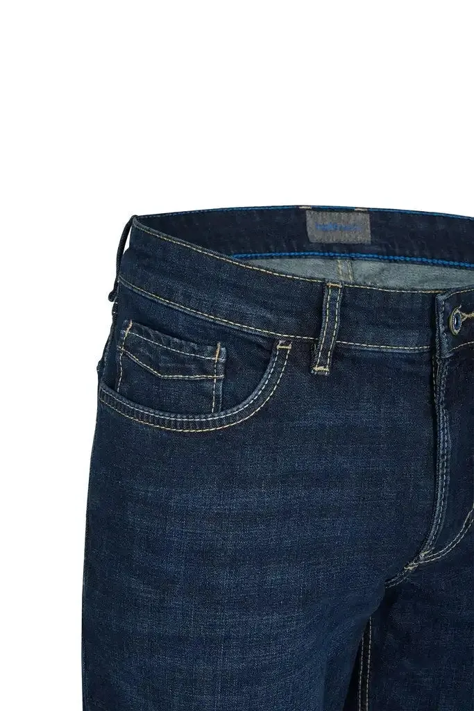 Hattric Jeans Hunter Straight Leg Stretch 688465/42 Pure Indigo Blue