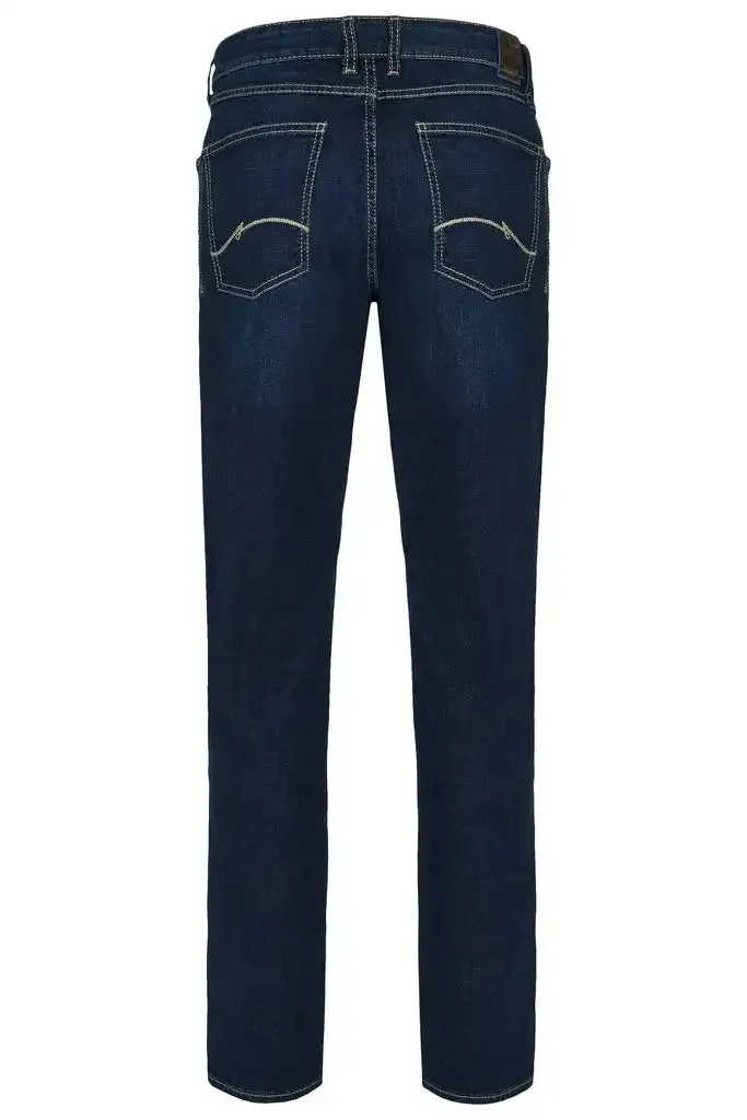 Hattric Jeans Hunter Straight Leg Stretch 688465/42 Pure Indigo Blue