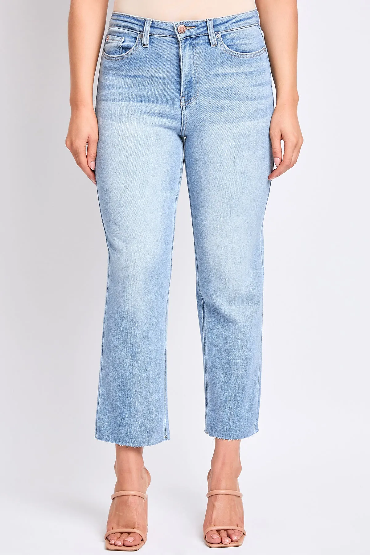 High Rise Cropped Straight Leg Jean, Pack of 12