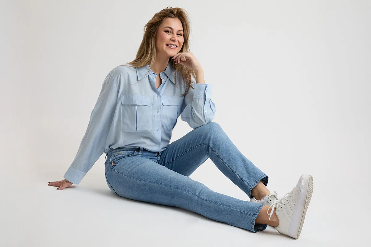 High Rise Curve WannaBettaButt Straight Leg Jean,  Pack of 8