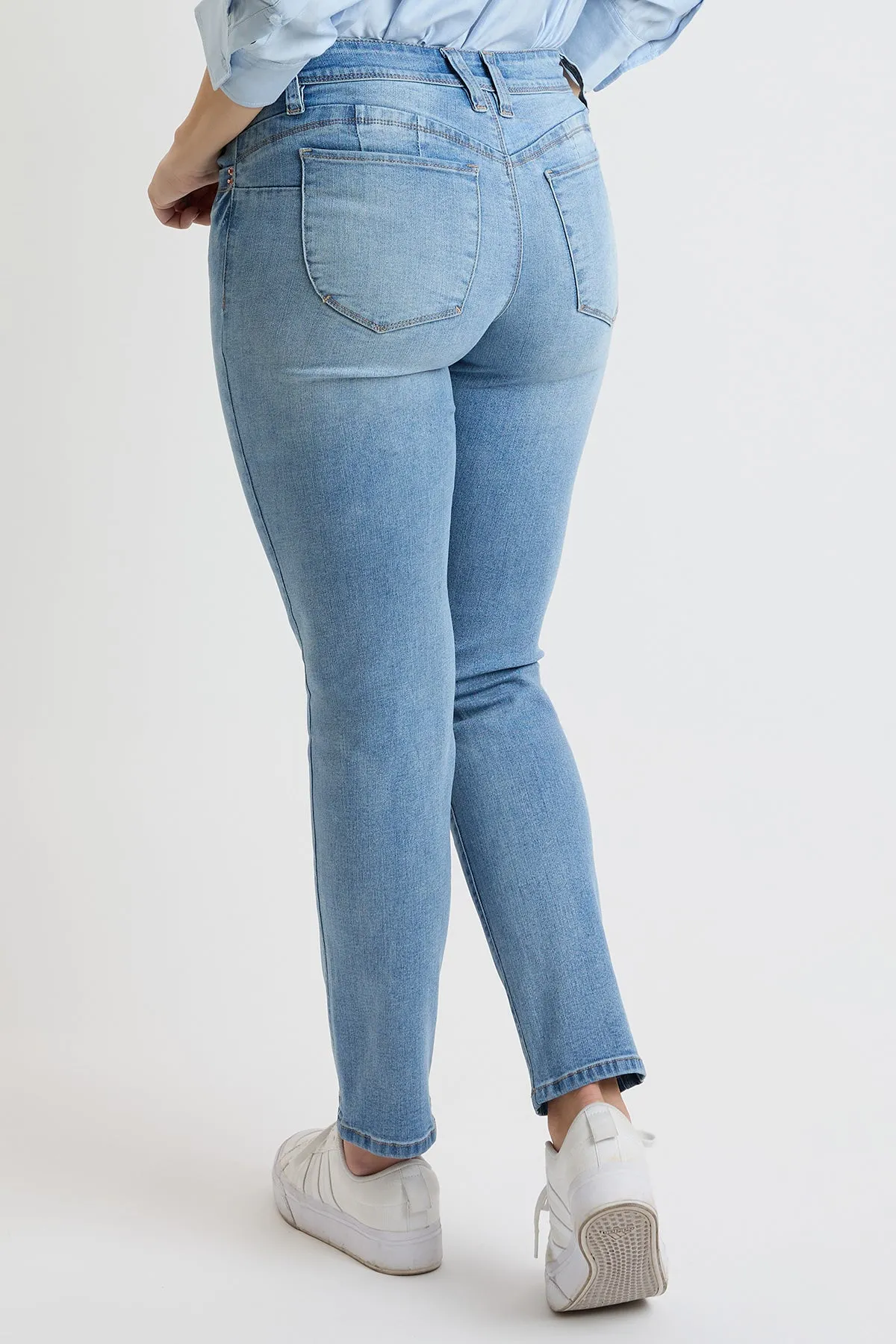 High Rise Curve WannaBettaButt Straight Leg Jean,  Pack of 8