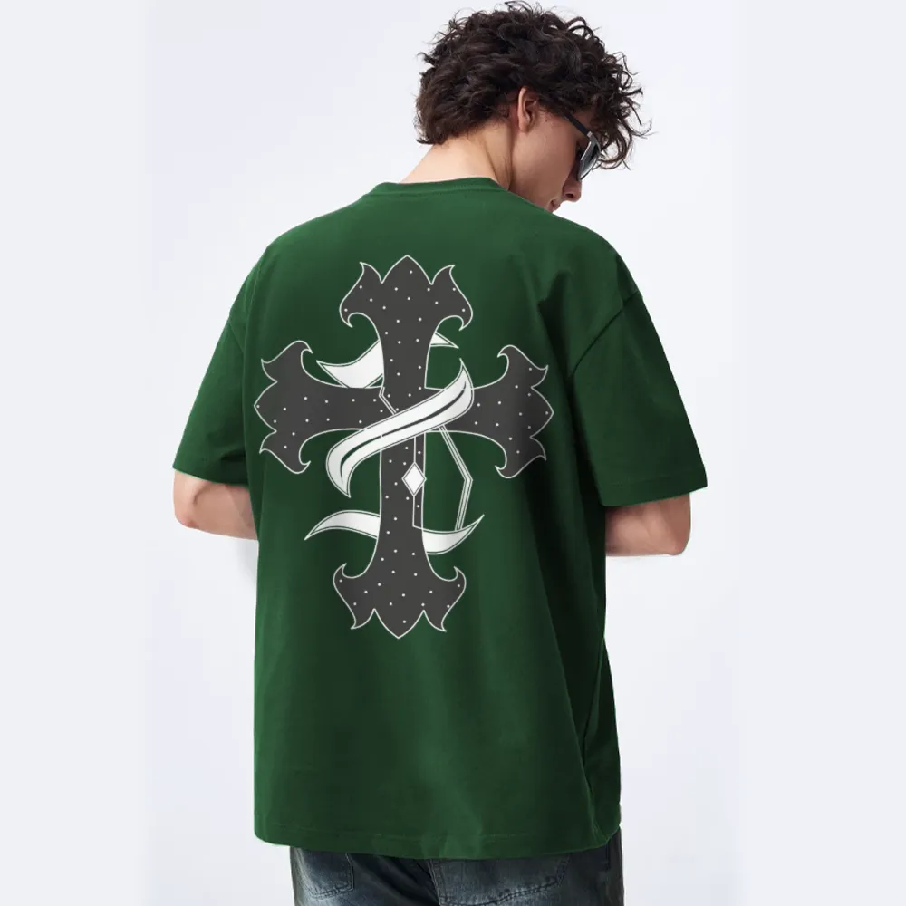 High Street Cross Cotton T-shirt