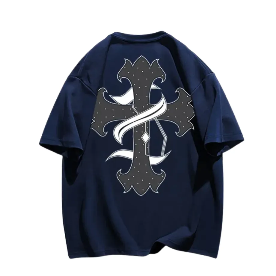 High Street Cross Cotton T-shirt