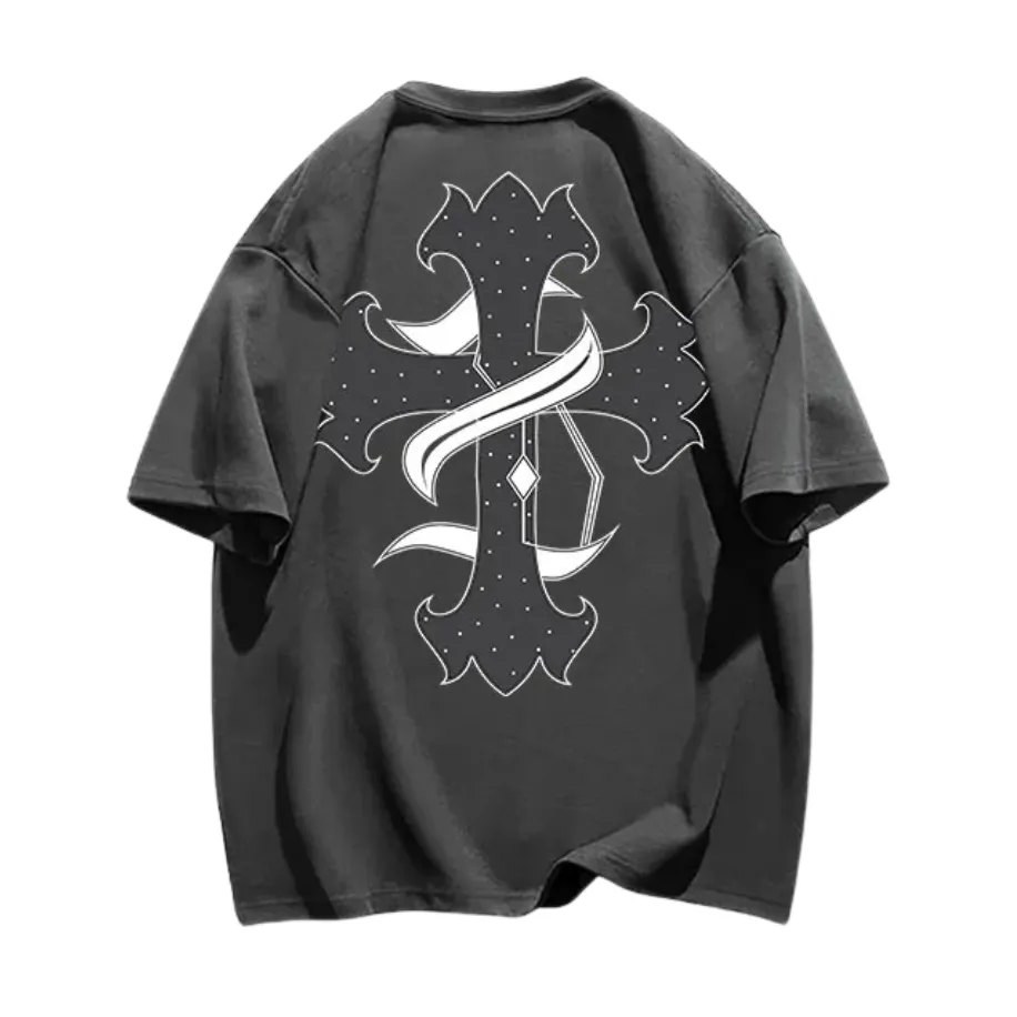 High Street Cross Cotton T-shirt