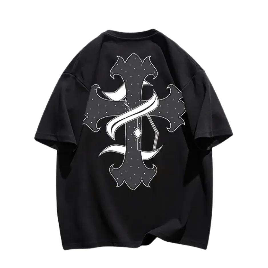 High Street Cross Cotton T-shirt
