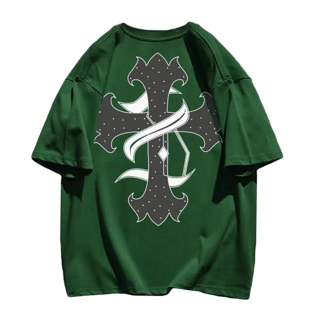 High Street Cross Cotton T-shirt