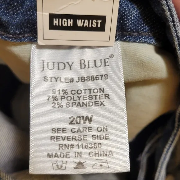 High waist skinny jeans