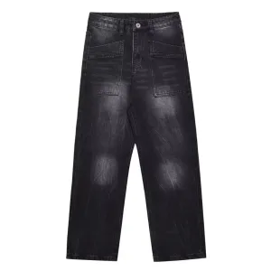 Hip Hop Black Wash Jeans