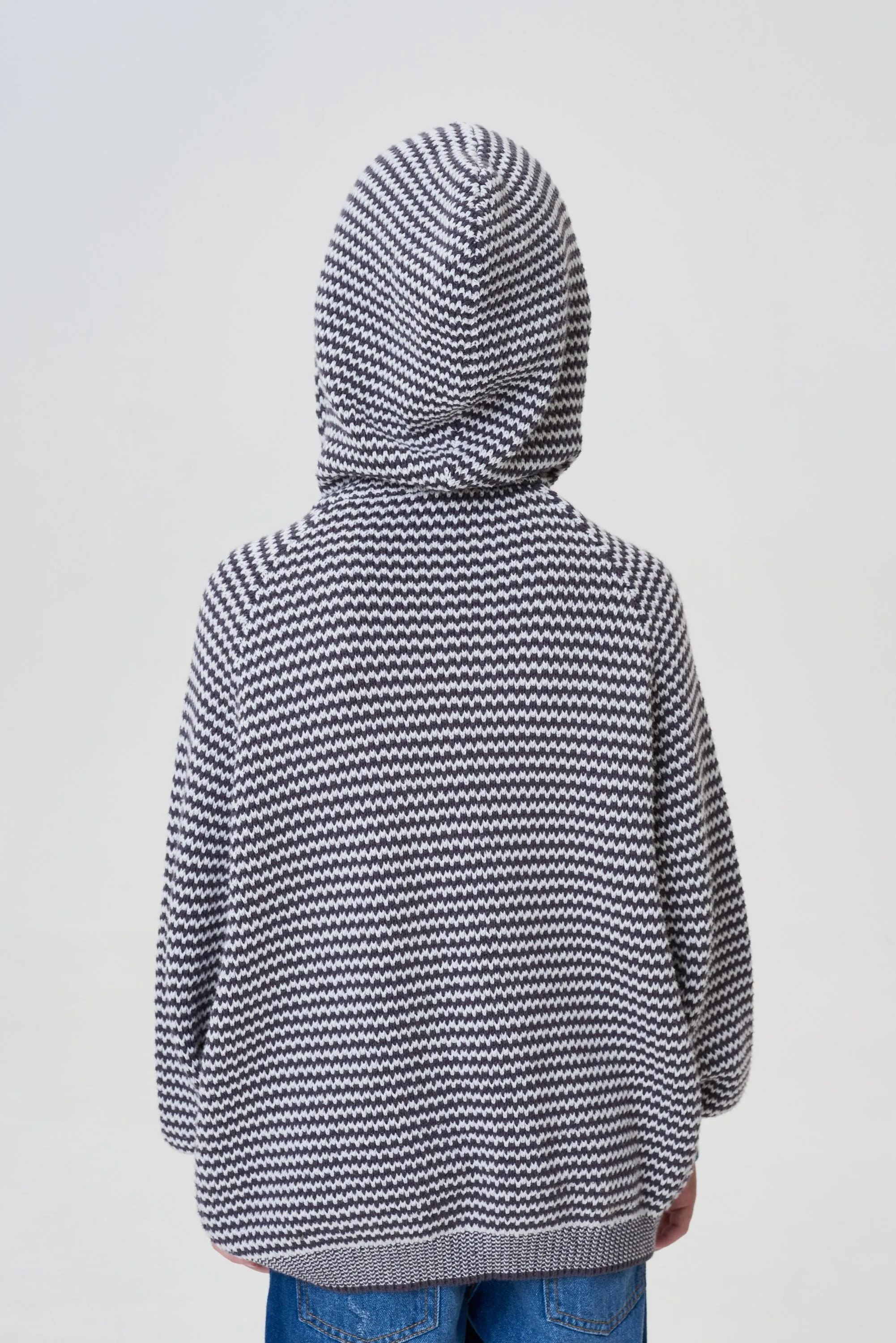 Hooded Knit Sweater