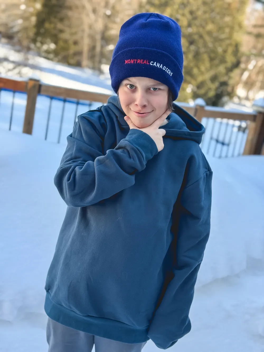 Hoodie Éli - Sarcelle