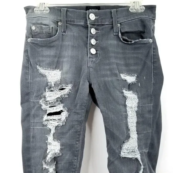Hudson Jeans Ciara Super Skinny Exposed Button Fly