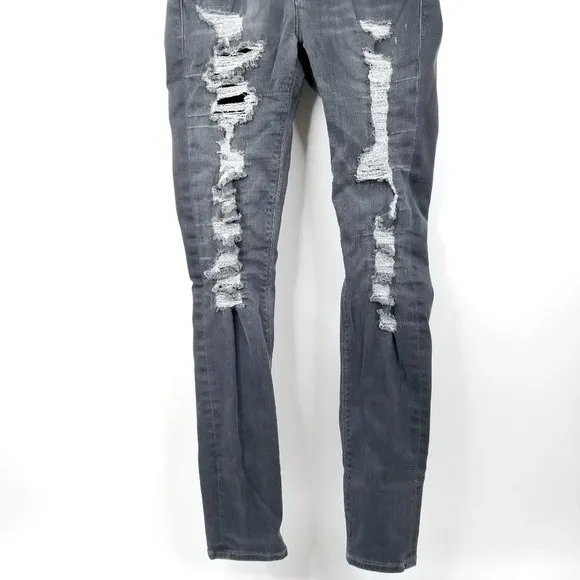 Hudson Jeans Ciara Super Skinny Exposed Button Fly