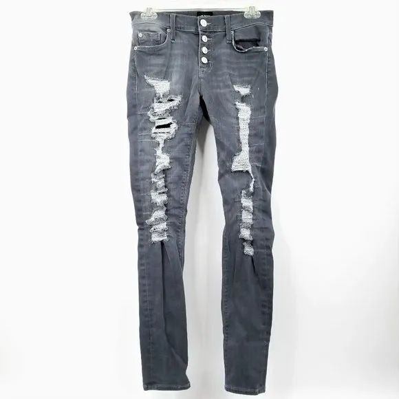Hudson Jeans Ciara Super Skinny Exposed Button Fly