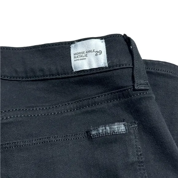 Hudson Midrise Ankle Natalie Super Skinny Jeans