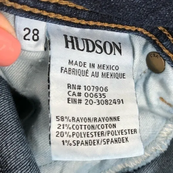Hudson Skinny Supermodel Jeans