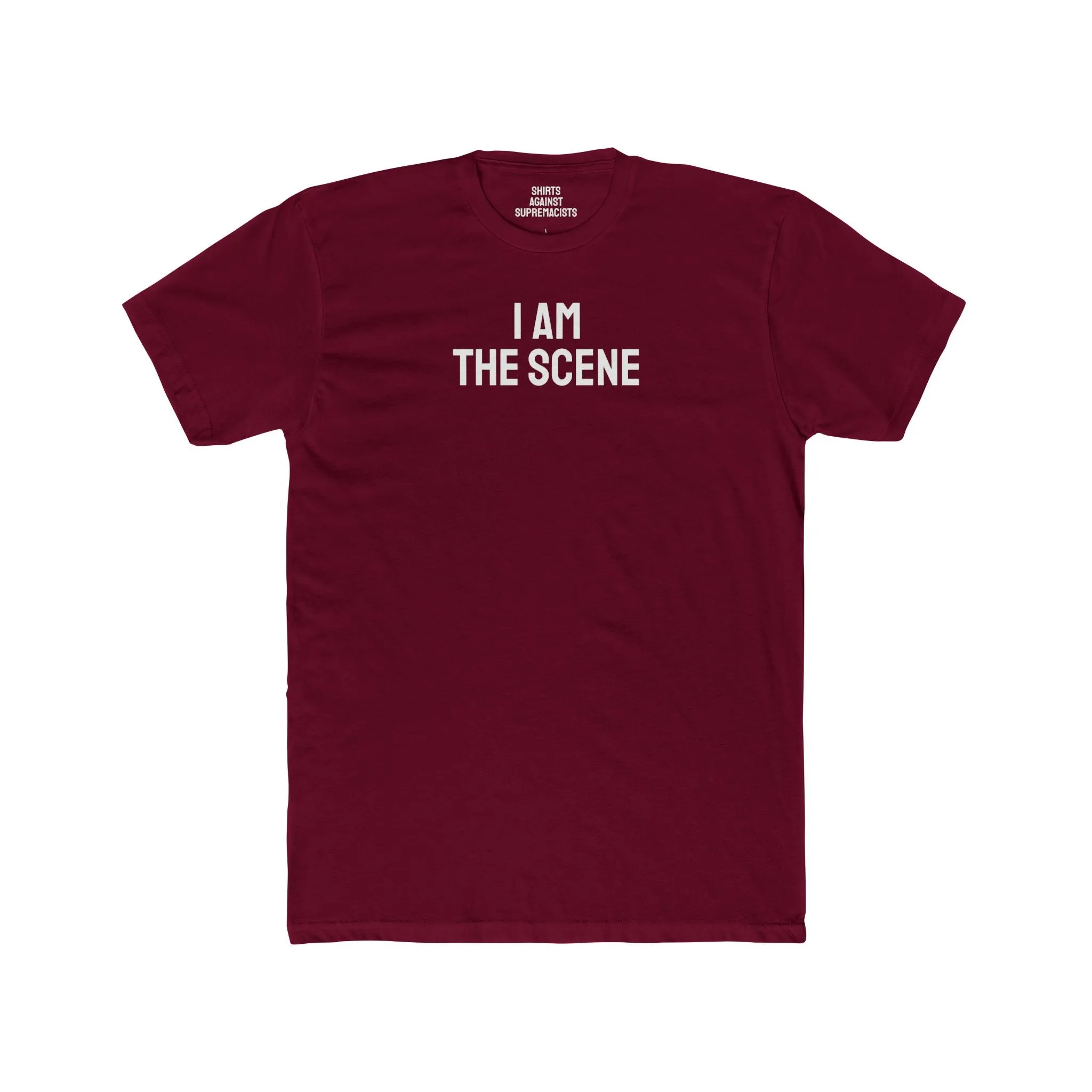 I Am The Scene - Unisex Cotton Crew Tee
