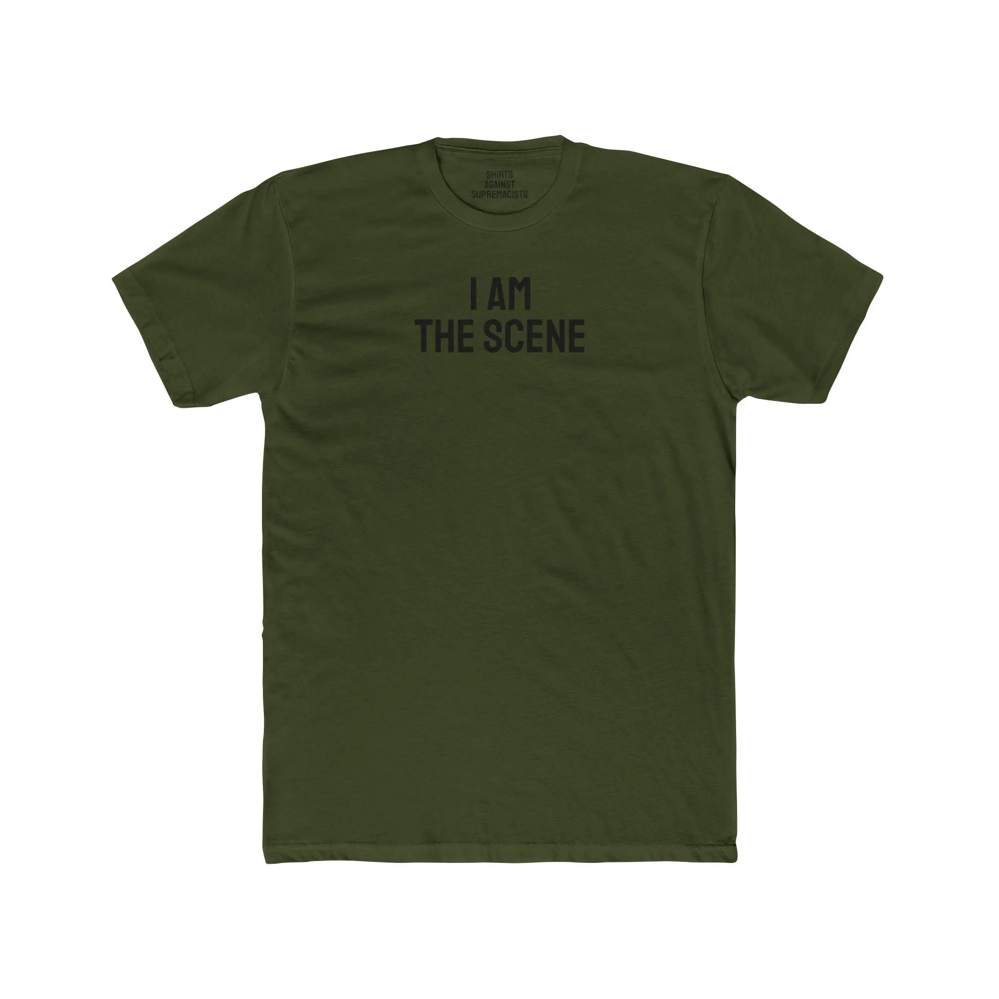 I Am The Scene - Unisex Cotton Crew Tee