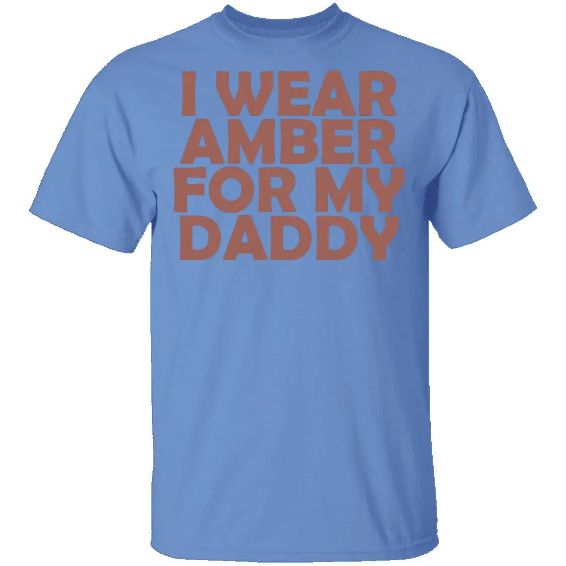 I Wear Amber For My Daddy T-Shirt