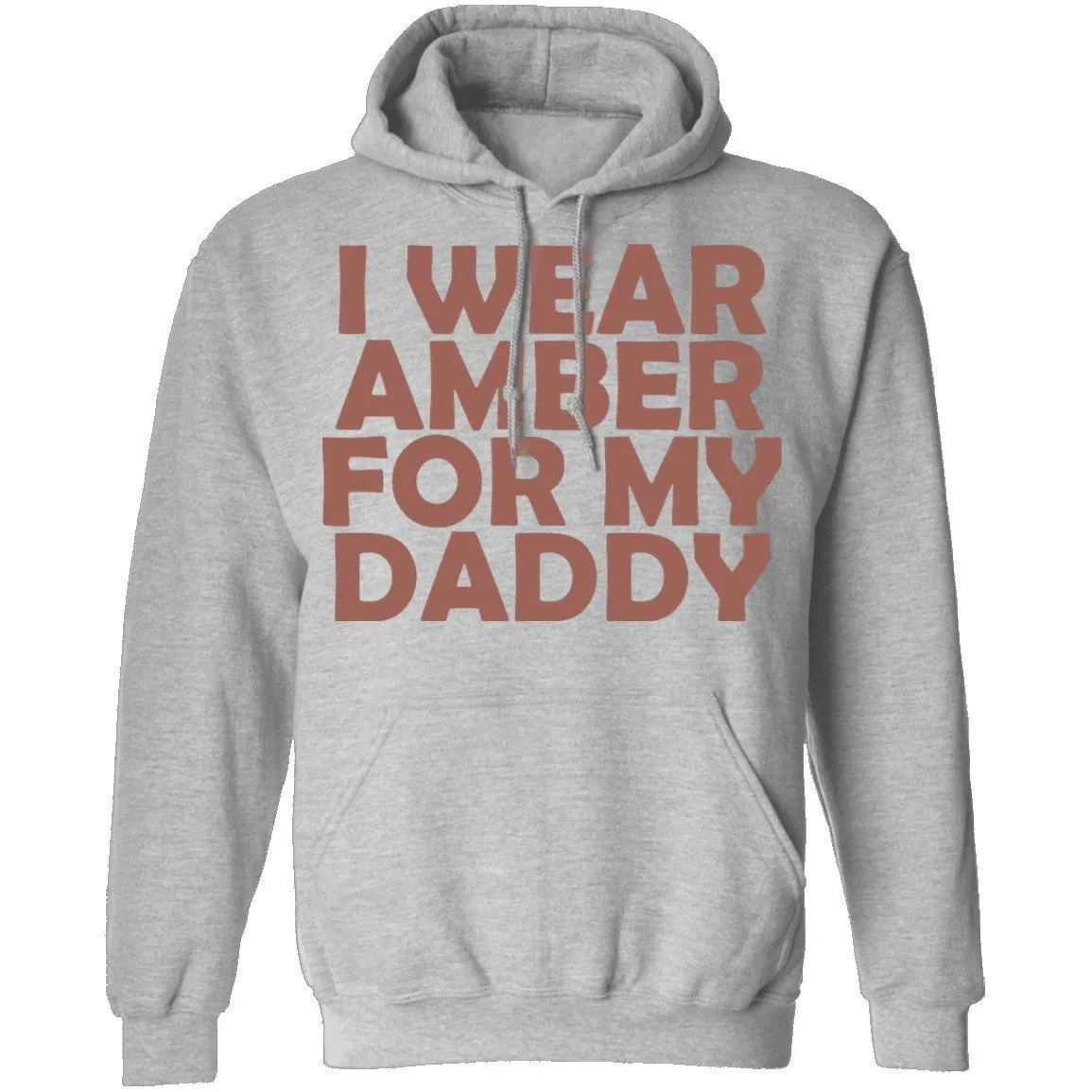 I Wear Amber For My Daddy T-Shirt