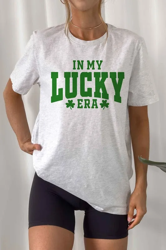 IN MY LUCKY ERA ST PATRICKS GRAPHIC TEE