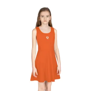 IQ Fashion | Girls' Sleeveless Sundress (AOP)
