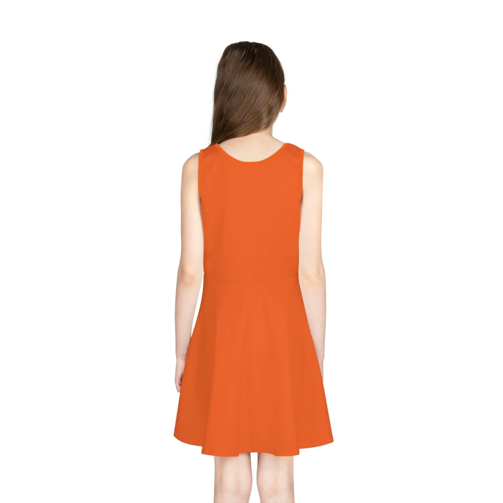 IQ Fashion | Girls' Sleeveless Sundress (AOP)