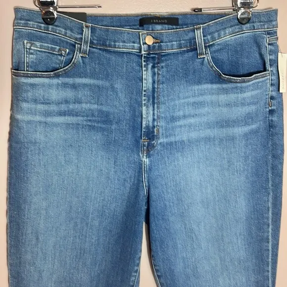 J Brand Ruby High Rise Crop Cigarette Jeans