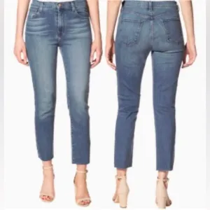 J Brand Ruby High Rise Crop Cigarette Jeans