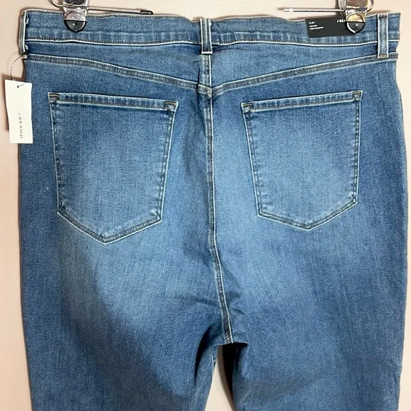J Brand Ruby High Rise Crop Cigarette Jeans