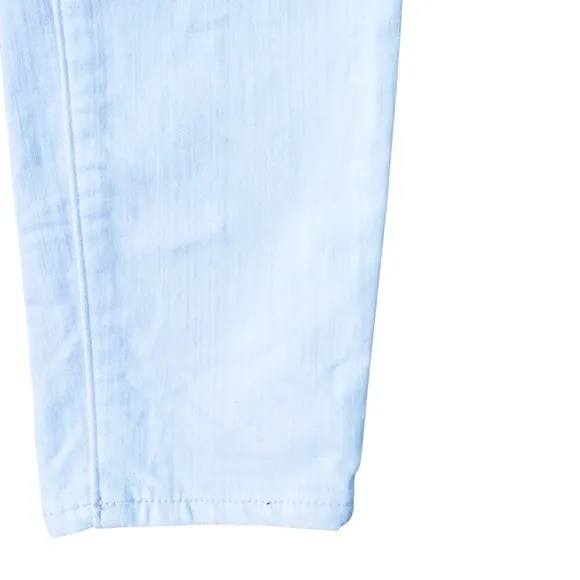 J. CREW Factory High Rise Skinny Jeans in Signature Stretch Size 28 in White