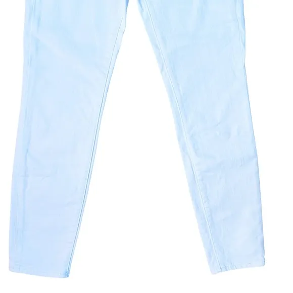 J. CREW Factory High Rise Skinny Jeans in Signature Stretch Size 28 in White
