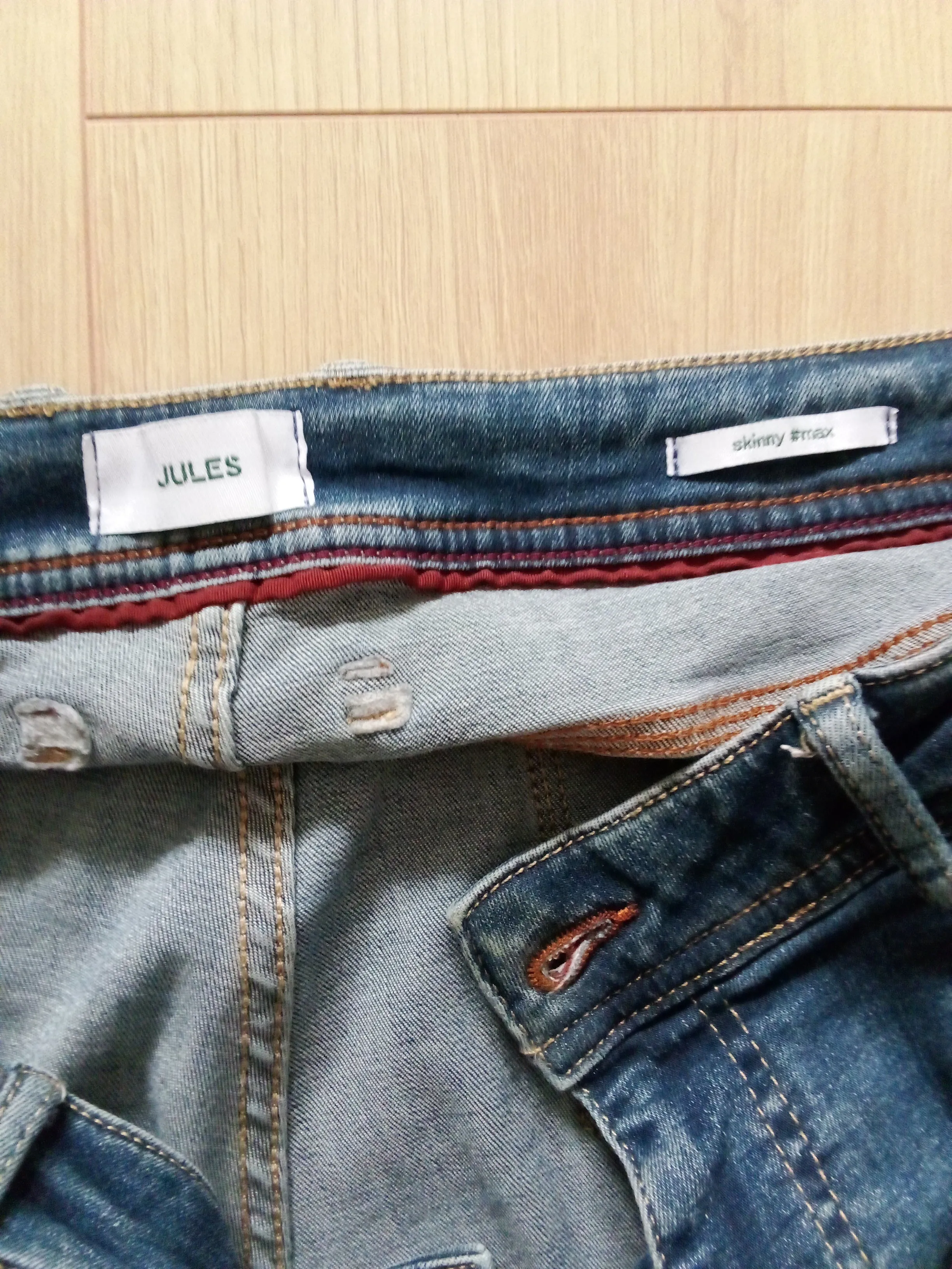 Jean skinny #Max 3 longueurs en polyester recyclé
