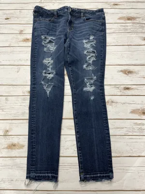 Jeans Skinny By American Eagle  Size: 14