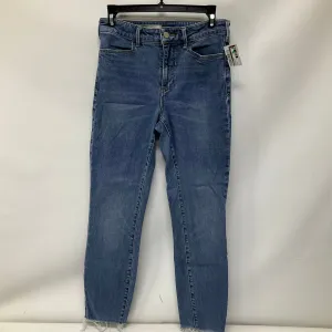 Jeans Skinny By Pilcro In Blue Denim, Size: 2