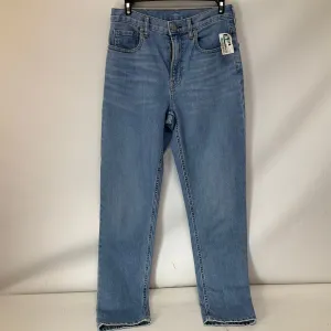 Jeans Straight By Everlane In Blue Denim, Size: 2