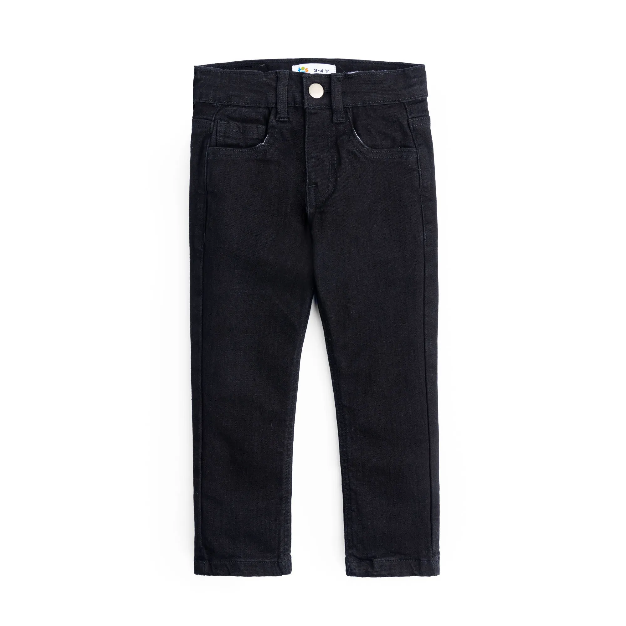Jet Black Skinny Denim
