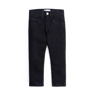 Jet Black Skinny Denim