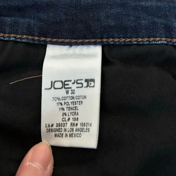 Joe’s Jeans High Rise Curvy Skinny Jeans size W 32