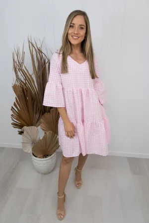 Jules Dress -Pink