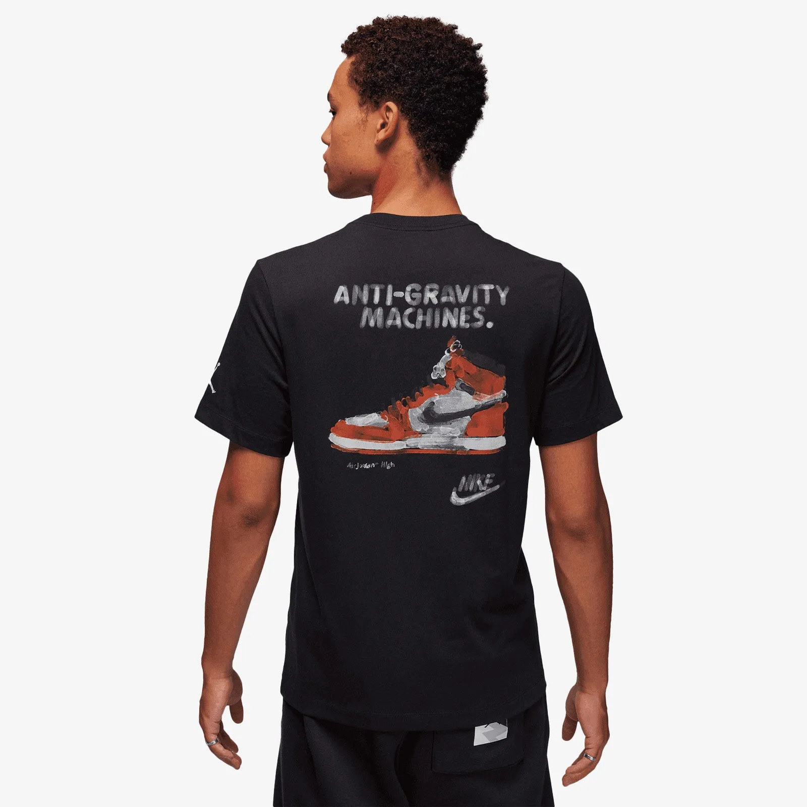 Jumpman AJ1 Graphic T-Shirt - Black