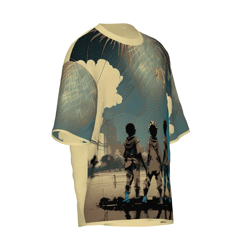 'Juneteenth 2065' Short Sleeve Knit Sweaters