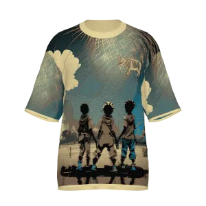 'Juneteenth 2065' Short Sleeve Knit Sweaters