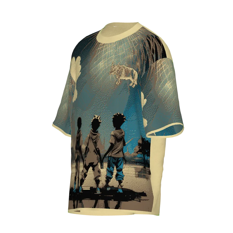'Juneteenth 2065' Short Sleeve Knit Sweaters