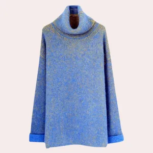 Kathleen oversized turtleneck jumper for women