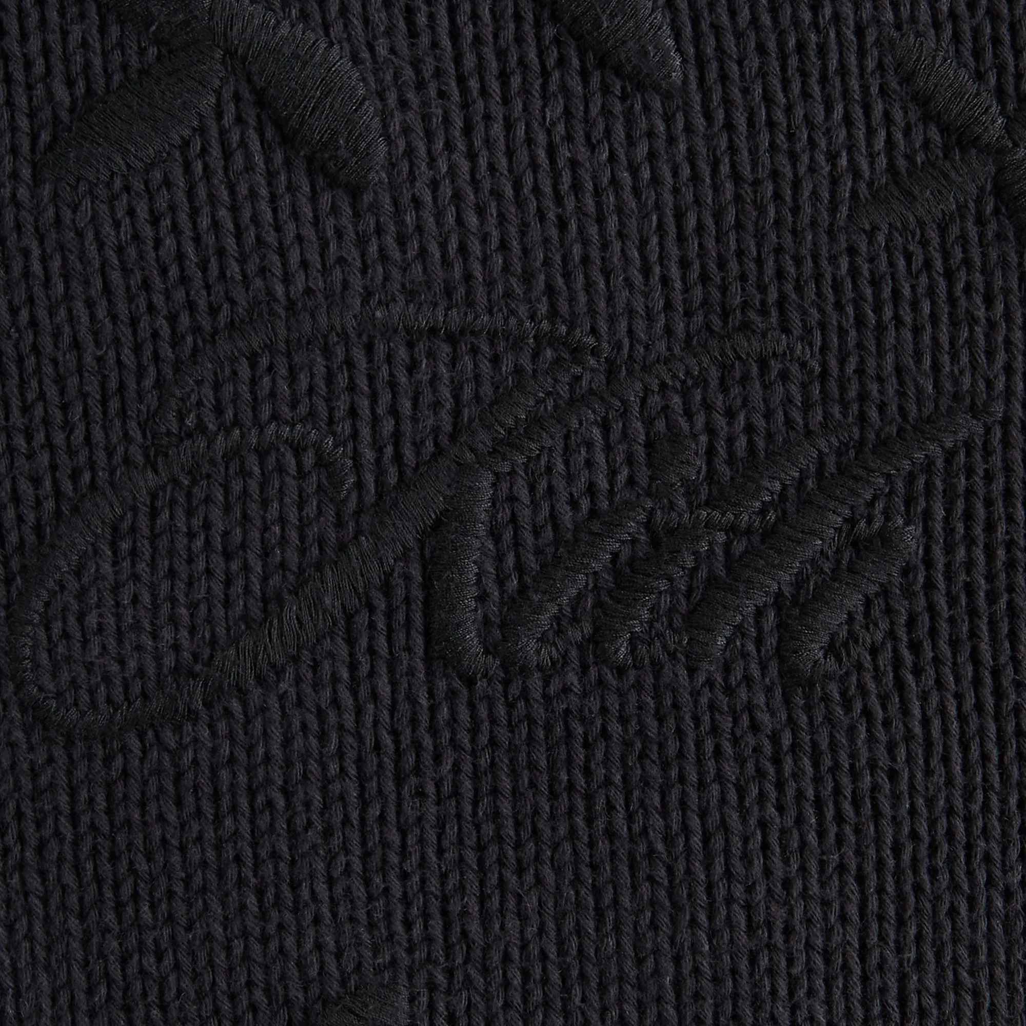 Kith Women Oversized Wyler Floral Full Zip Sweater - Black