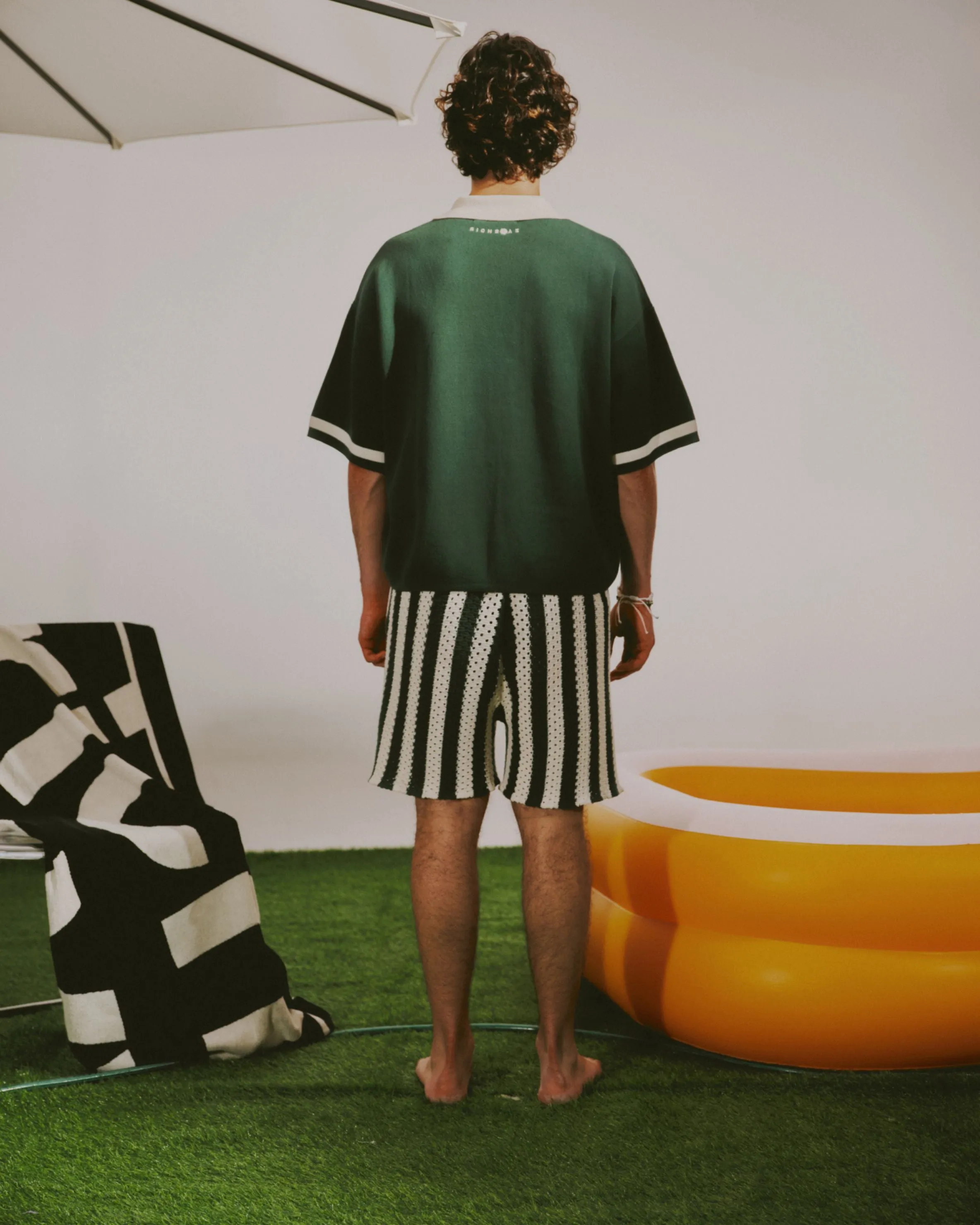 Knitted Polo - Leaf