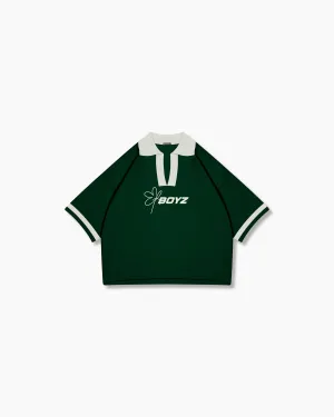 Knitted Polo - Leaf